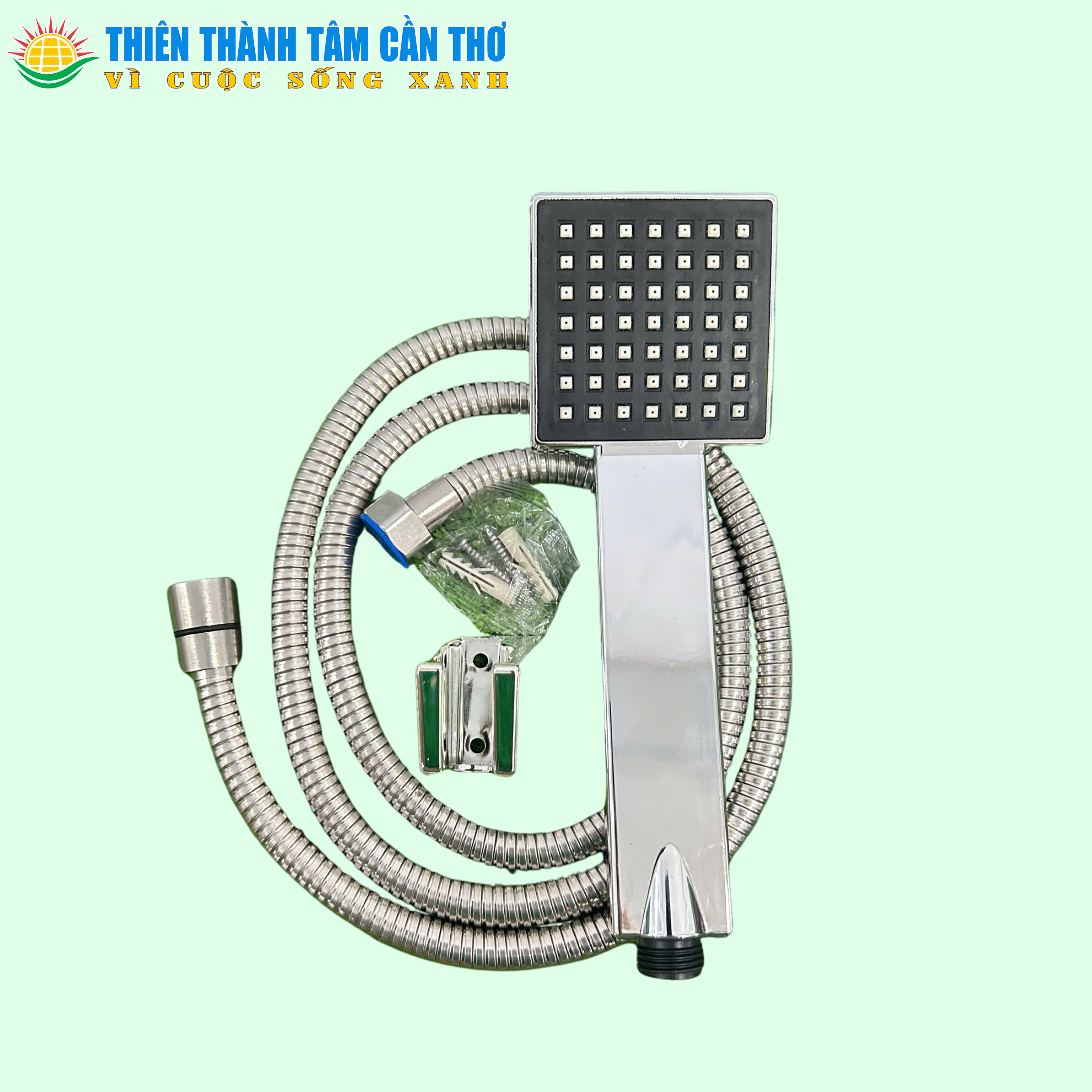 Tay sen tắm vuông TS29